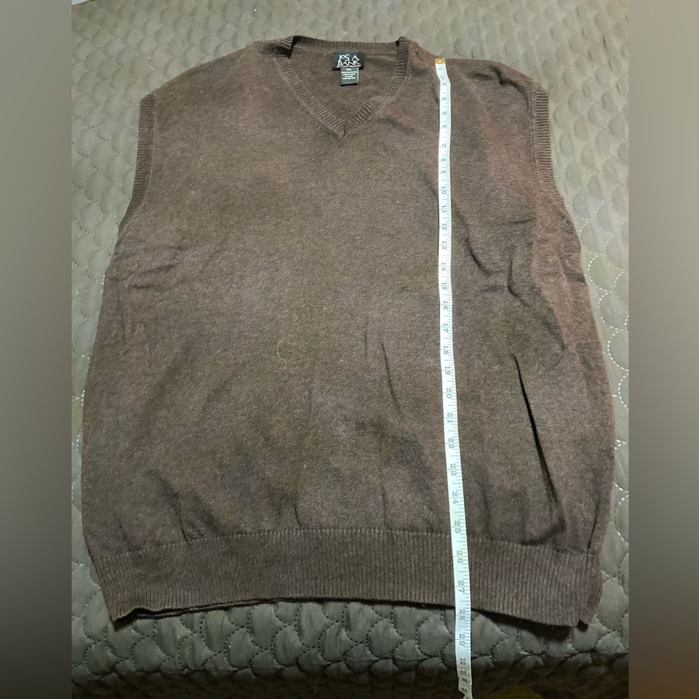 Men’s Dark Brown Sweater Vest
